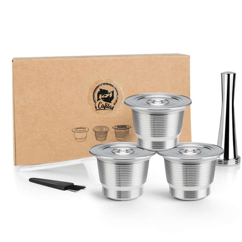 Hero Coffee Equipment - Nespresso Reusable Coffee Capsule Stainless Steel