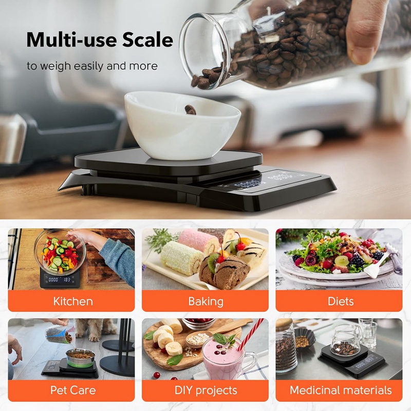 Scale Drip Timer - ABXF-1 Piece Digital Coffee Scale With