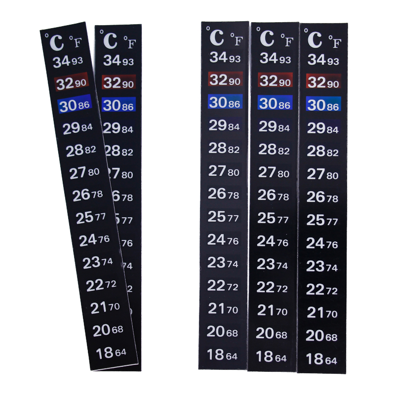 Temperature Strip Thermometer - 1/2/3/5pcs/lot Change Color Thermometer Strip Portable