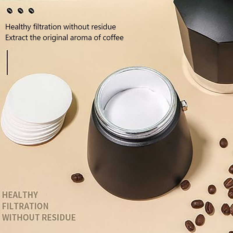 Hero Coffee Equipment - 100Pcs Round Coffee Filter Paper 56mm