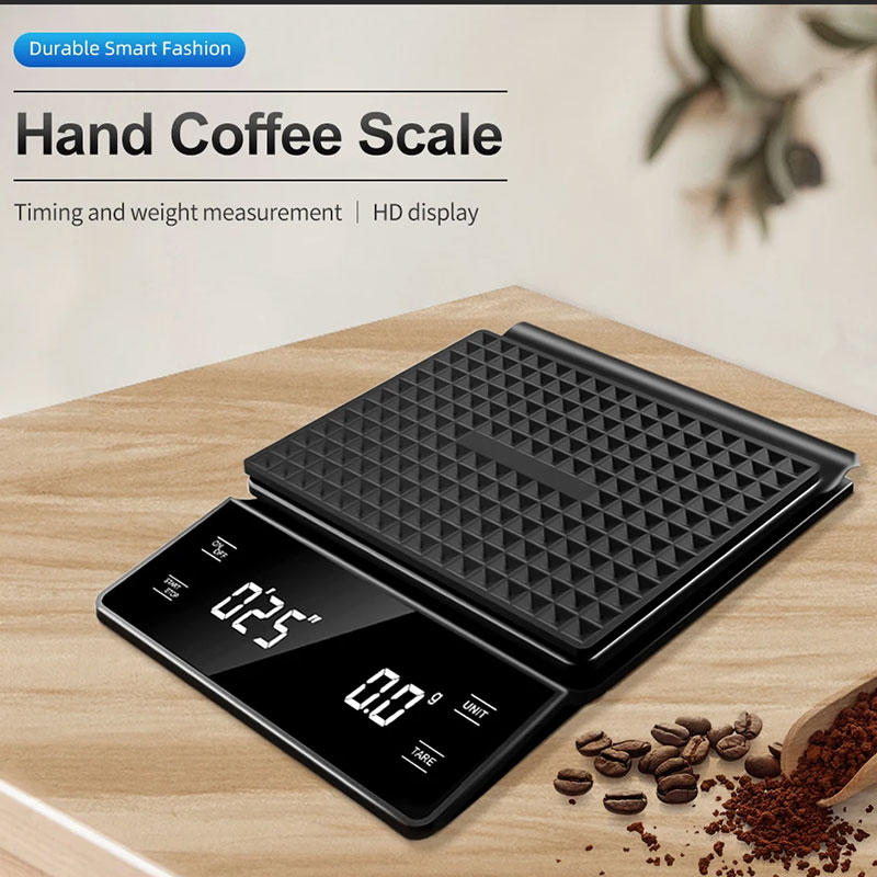 Scale Drip Timer - Kitchen Tools Coffee Scale with Timer