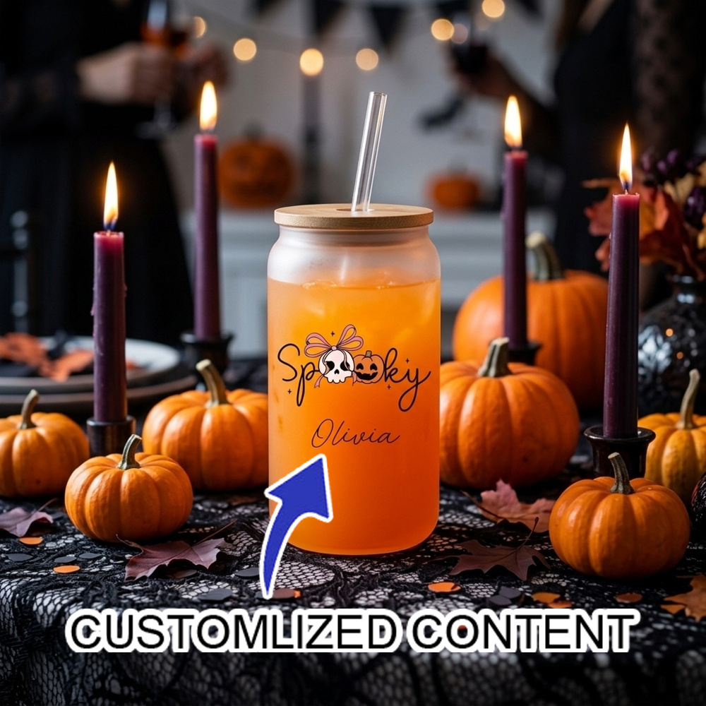 Custom Name Spooky Halloween G - Coffee Equipment Camping 评论和价格
