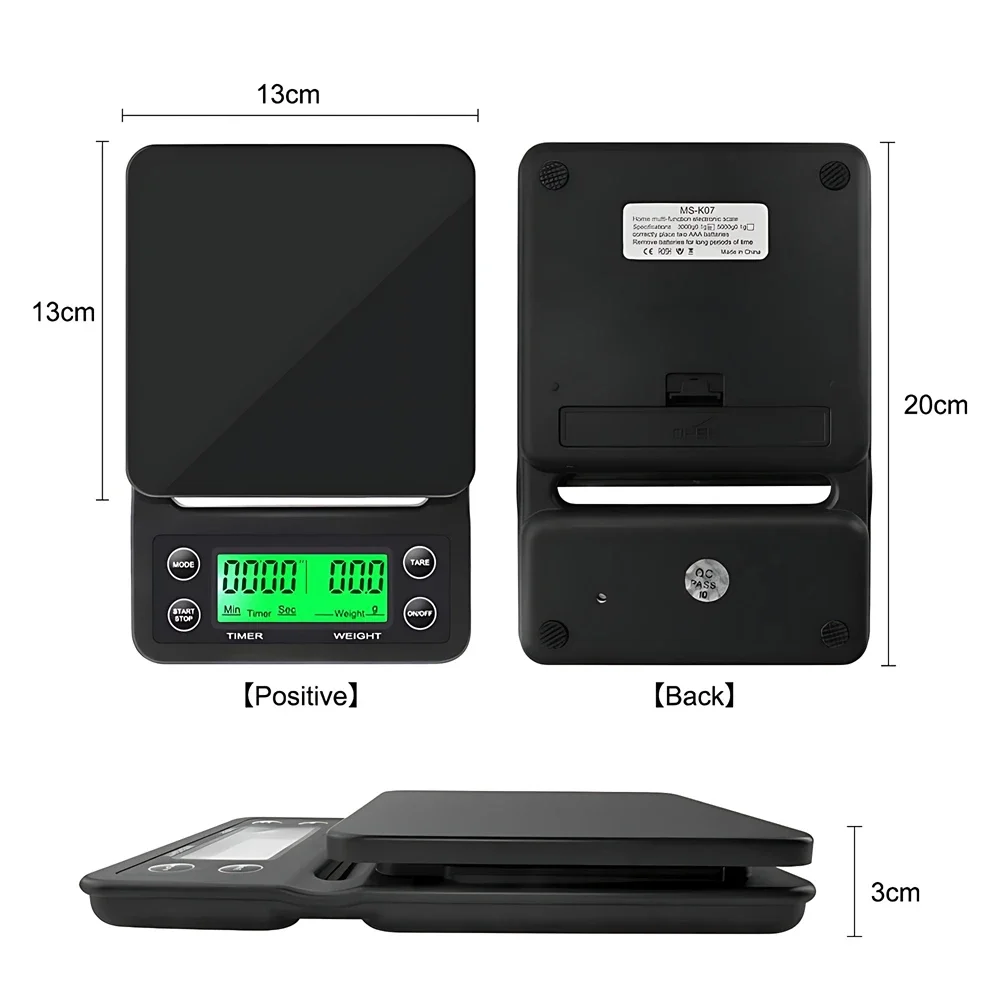 5/3kg LCD Electronic Drip Coff - Scale Drip Timer 评论和价格