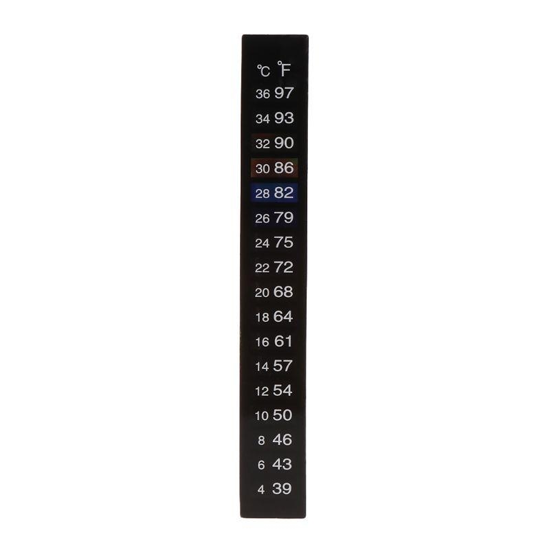 10 Pack Aquarium Thermometer S - Temperature Strip Thermometer 评论和价格