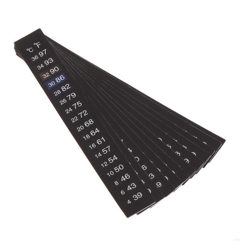 10 Pack Aquarium Thermometer S - Temperature Strip Thermometer 评论和价格