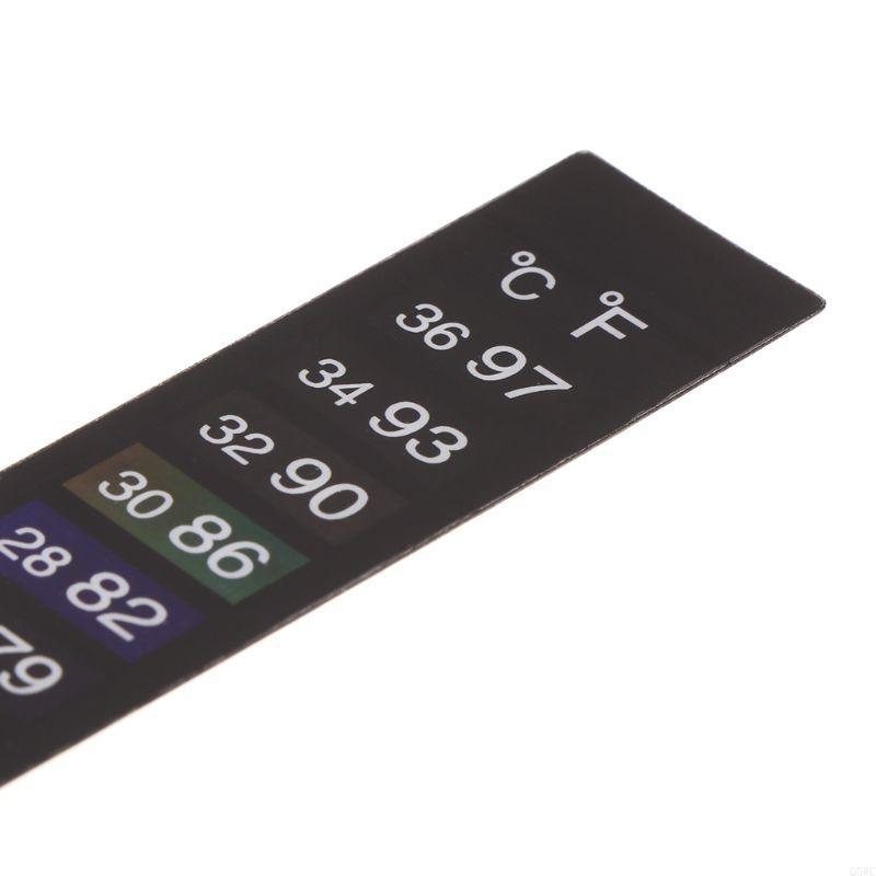10 Pack Aquarium Thermometer S - Temperature Strip Thermometer 评论和价格