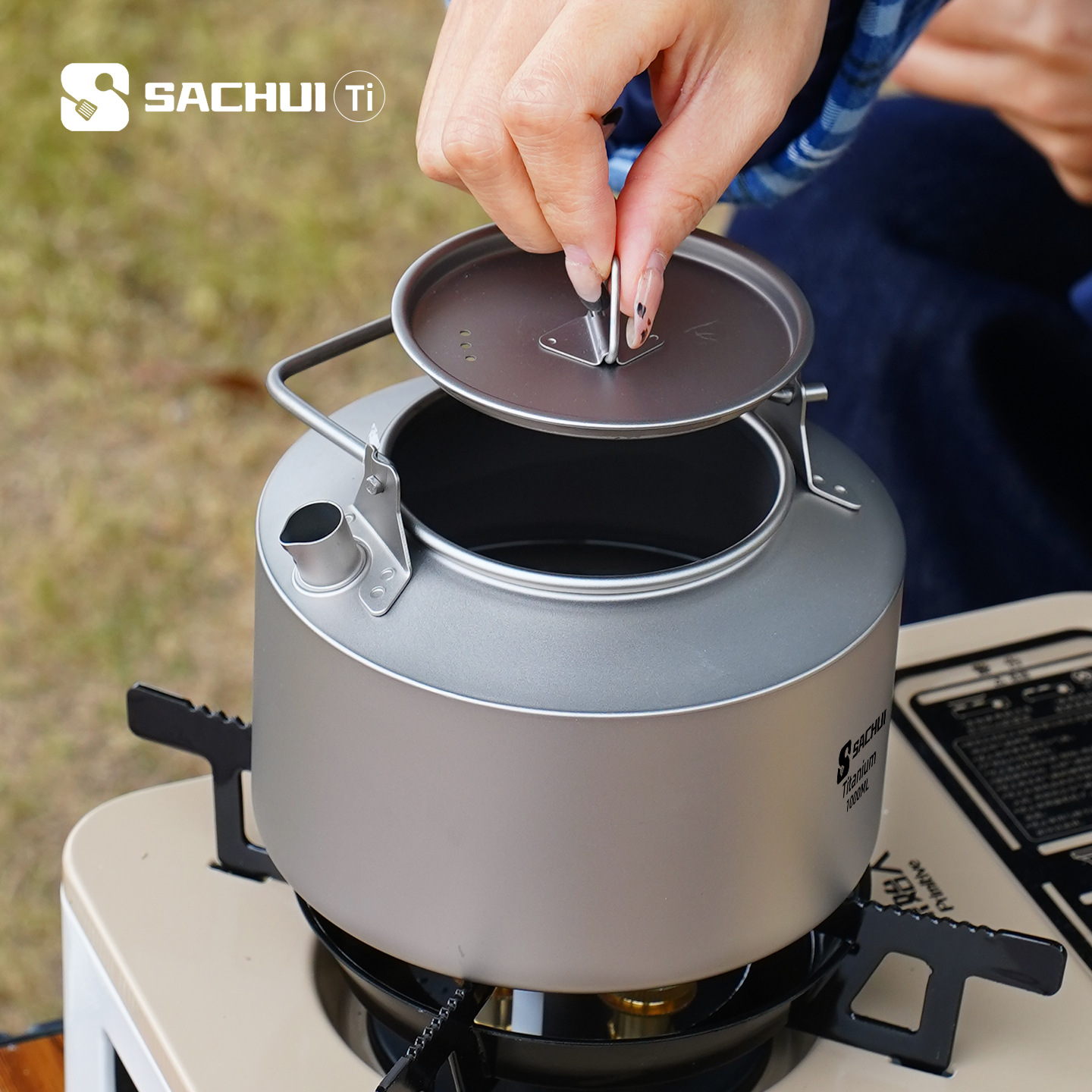1000ML Pure Titanium Kettle Ou - Coffee Equipment Camping 评论和价格