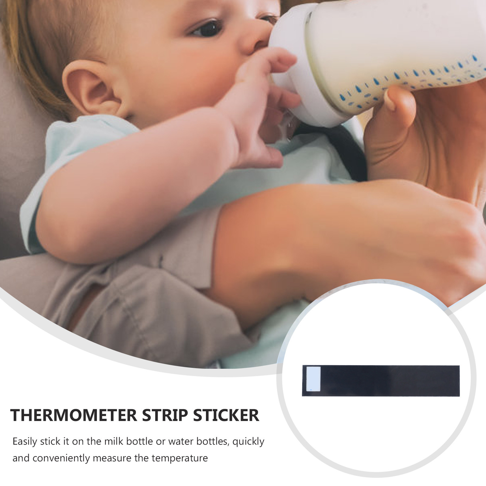 3Pcs LCD Thermometer Sticker S - Temperature Strip Thermometer 评论和价格