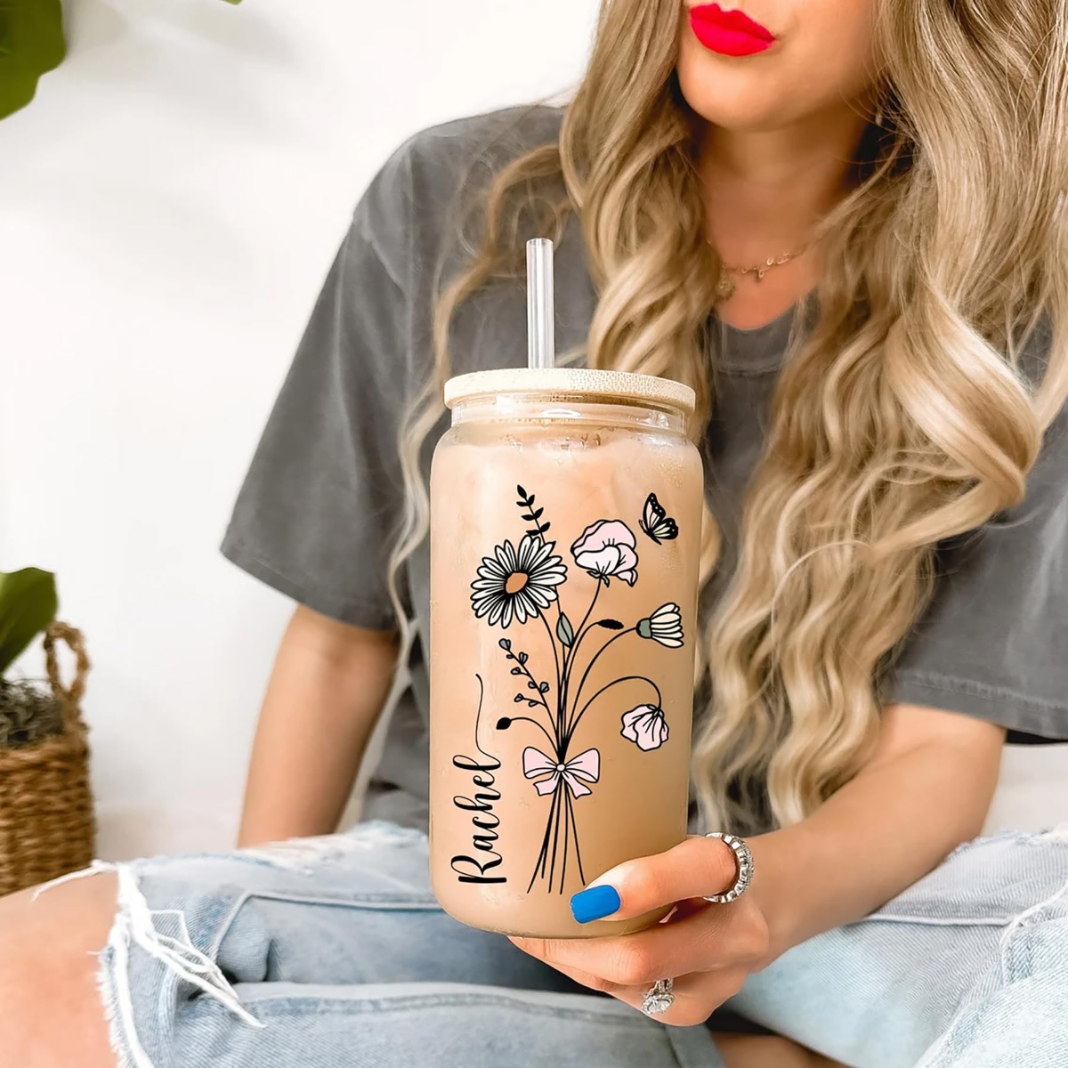 Customized Cute Cup Bottle Wit - Coffee Equipment Camping 评论和价格