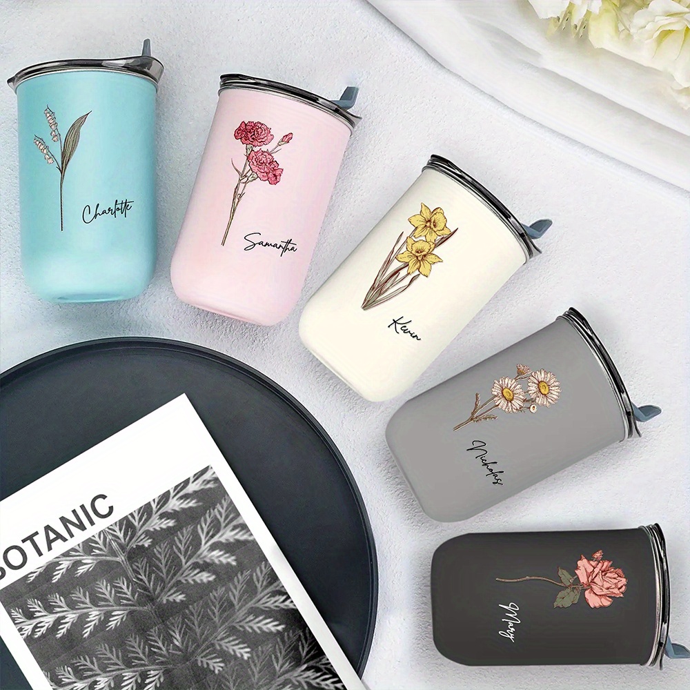 Personalized Birth Flower Coff - Coffee Equipment Camping 评论和价格
