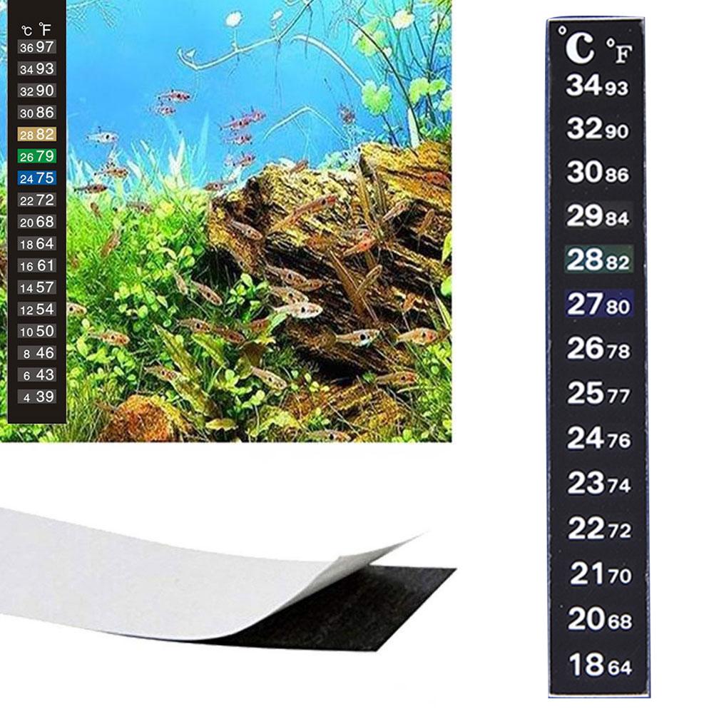 1pcs Digital Aquarium Home Sti - Temperature Strip Thermometer 评论和价格
