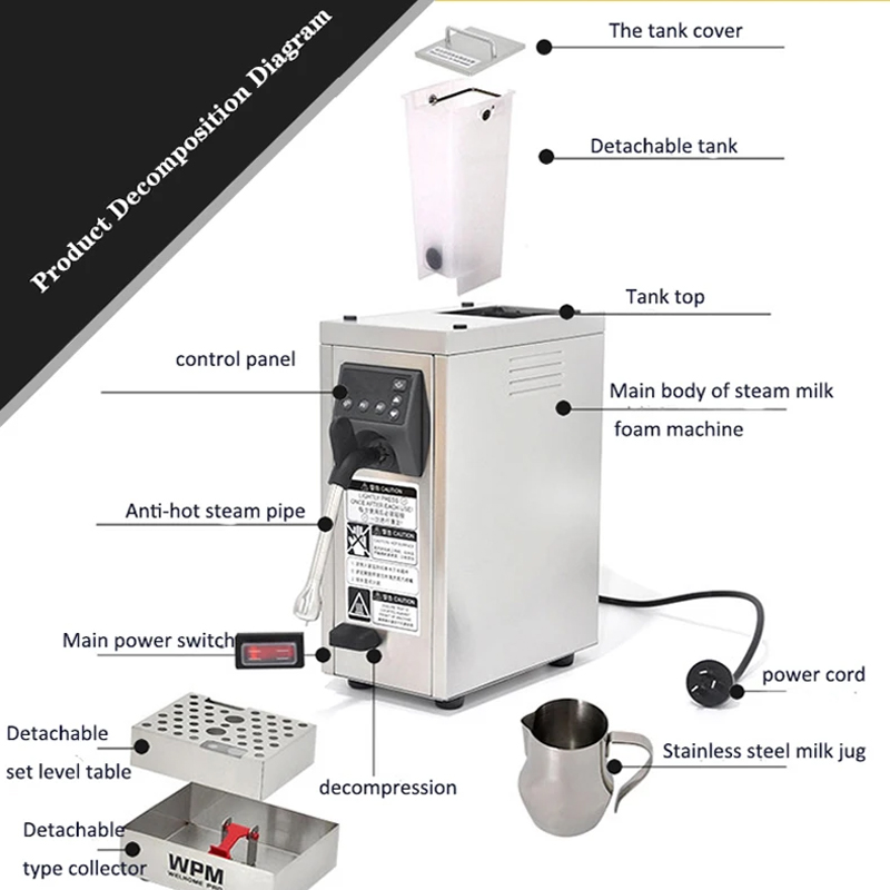 Boiling Water Machine Milk Bub - Coffee Shop Equipment 评论和价格
