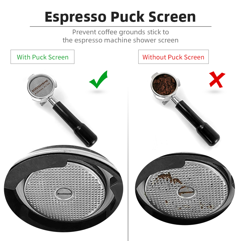 Coffee Puck Screen 51mm 53.5mm - Hero Coffee Equipment 评论和价格