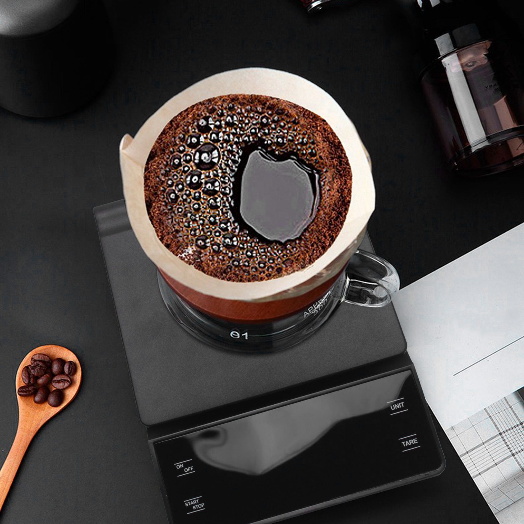 SEWS-Coffee Scale With Timer 3 - Scale Drip Timer 评论和价格