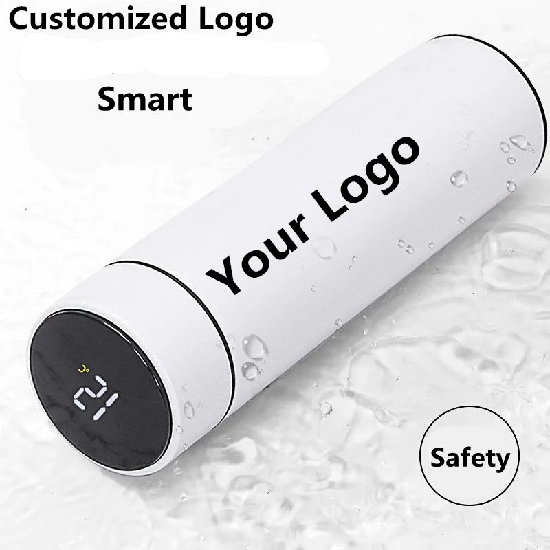 Vacuum Water Bottle Smart Disp - Coffee Equipment Logo 评论和价格