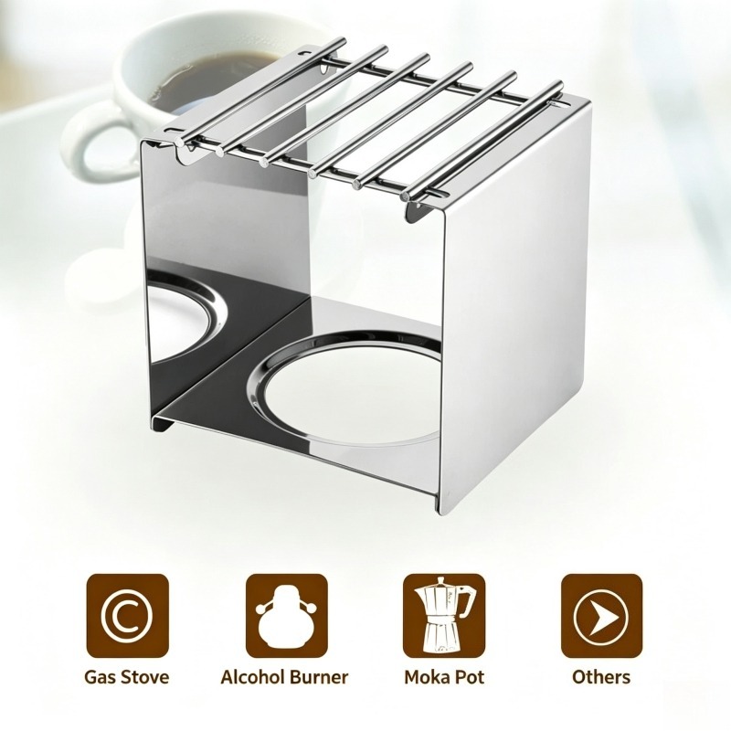 Stainless Steel Square Coffee  - Outdoor Coffee Equipment 评论和价格