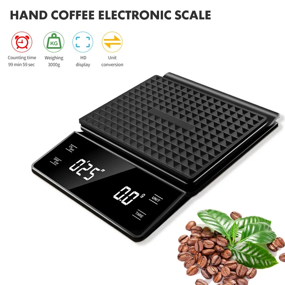 3kg/0.1g Coffee Scale with Tim - Scale Drip Timer 评论和价格