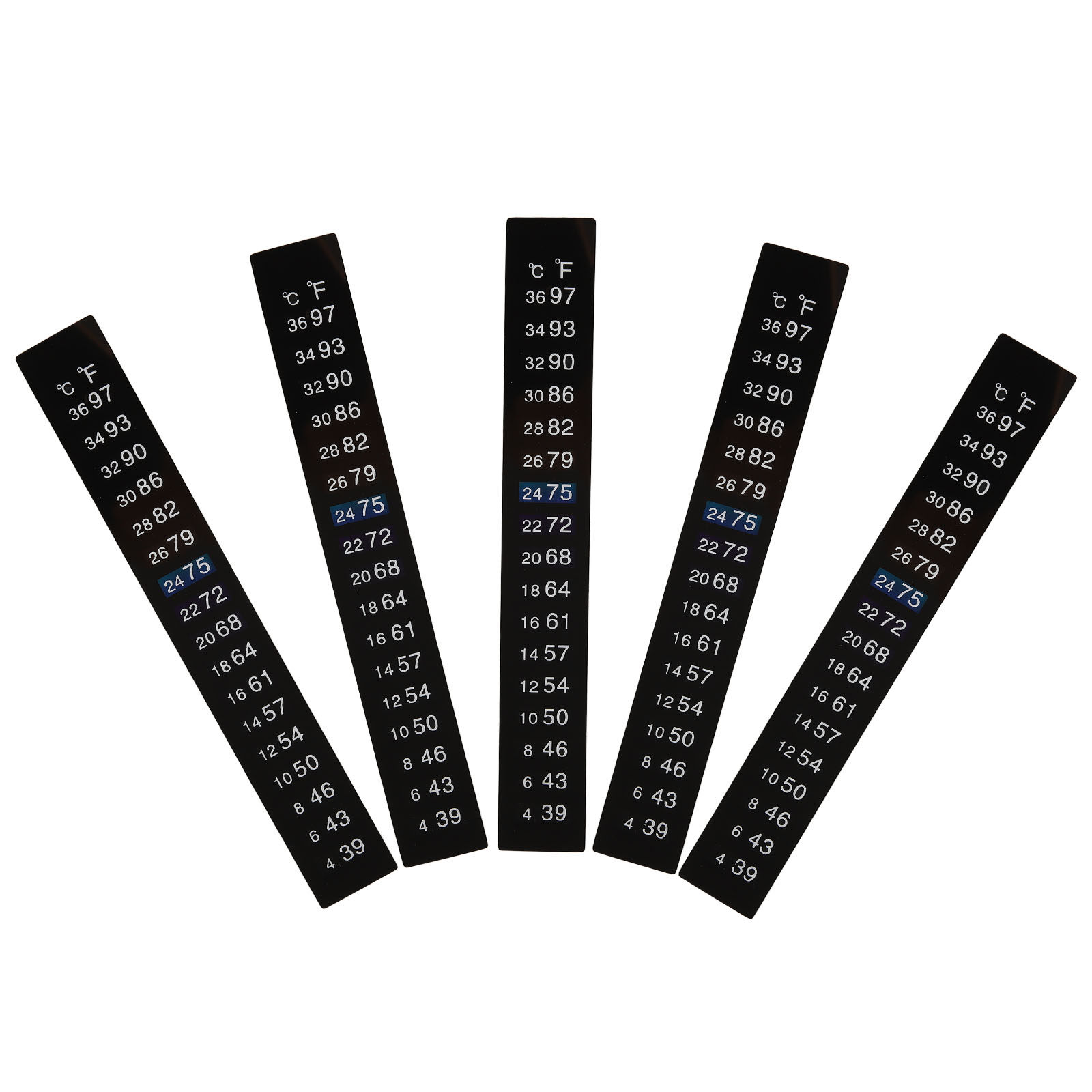 5Pcs Fermentation Thermometer  - Temperature Strip Thermometer 评论和价格