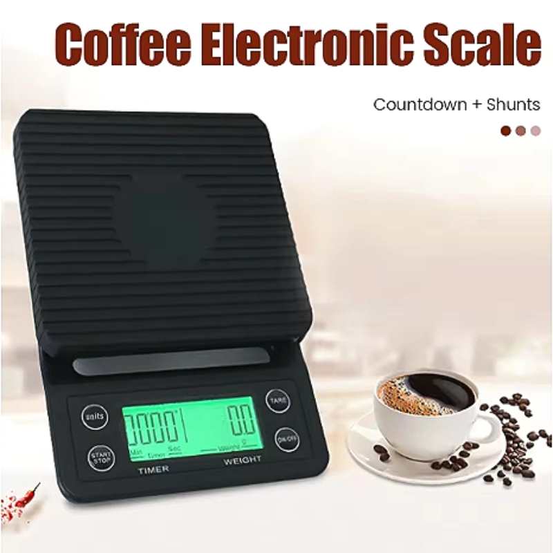 3/5KG coffee drip scale, black - Scale Drip Timer 评论和价格