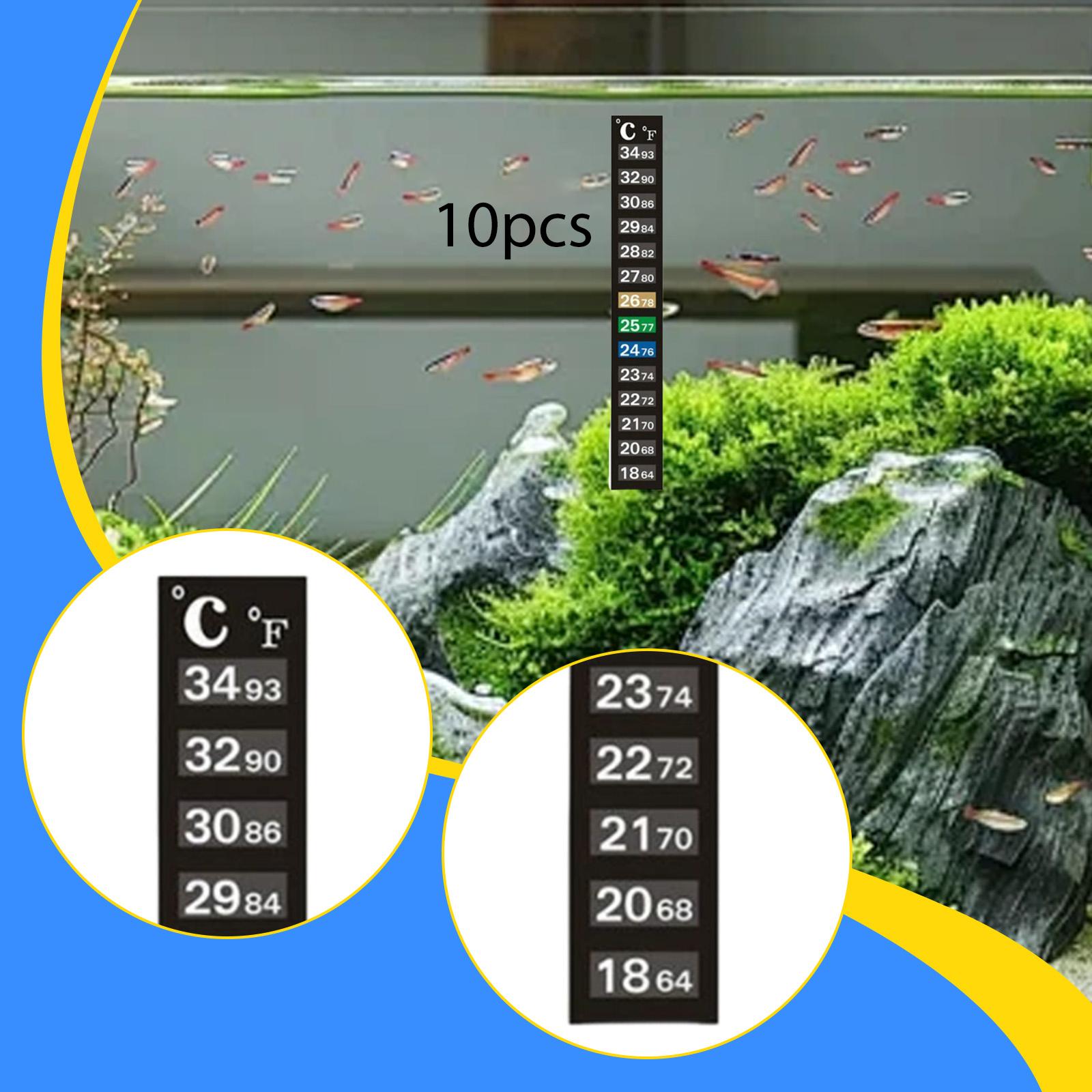 Aquarium Temperature Test Stri - Temperature Strip Thermometer 评论和价格