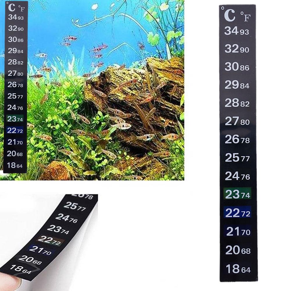 Digital Aquarium Home Stick-on - Temperature Strip Thermometer 评论和价格