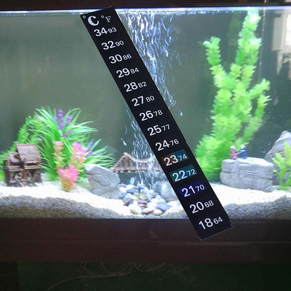 Digital Aquarium Home Stick-on - Temperature Strip Thermometer 评论和价格